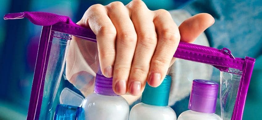 Liquidi nel bagaglio a mano, limiti e consigli su cosa portare